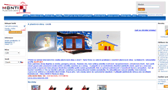 Desktop Screenshot of eshop.oknamonti.cz