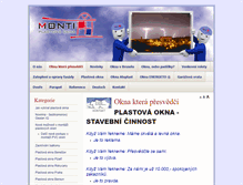 Tablet Screenshot of oknamonti.cz